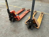 Hand hydraulische palletwagen (2x) - afbeelding 3 van  6