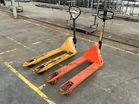 Hand hydraulische palletwagen (2x) - afbeelding 5 van  6