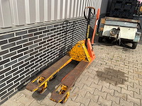Hand hydraulische palletwagen (2x) - afbeelding 3 van  3