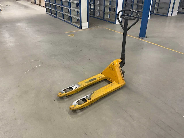Hand hydraulische palletwagen (2x) - afbeelding 1 van  3