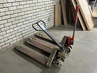 Hand hydraulische palletwagen (2x) - afbeelding 1 van  6