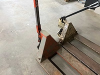 Hand hydraulische palletwagen (2x) - afbeelding 4 van  6