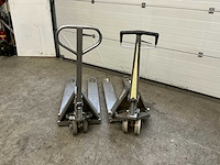 Hand hydraulische palletwagen (2x) - afbeelding 3 van  6