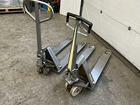 Hand hydraulische palletwagen (2x) - afbeelding 4 van  6
