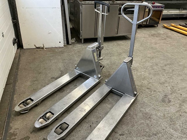 Hand hydraulische palletwagen (2x) - afbeelding 6 van  6