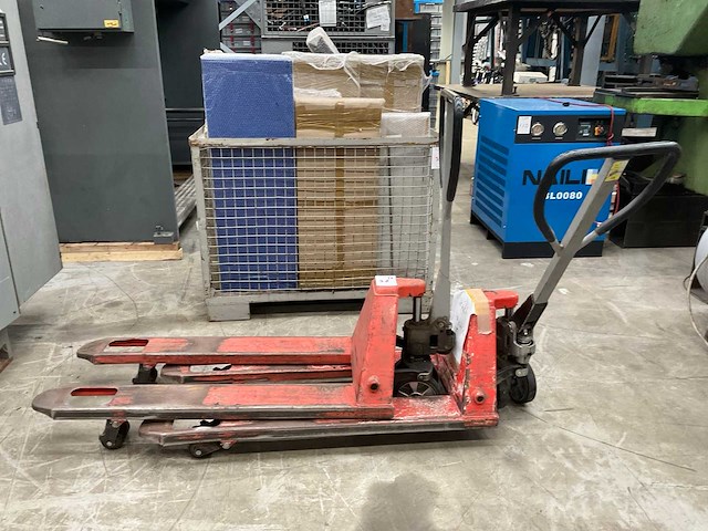 Hand hydraulische palletwagen (2x) - afbeelding 2 van  4
