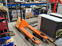 Hand hydraulische palletwagen (2x) - afbeelding 1 van  7