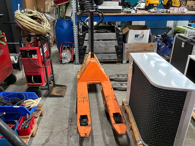 Hand hydraulische palletwagen (2x) - afbeelding 2 van  7