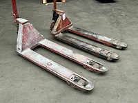 Hand hydraulische palletwagen (2x) - afbeelding 2 van  5