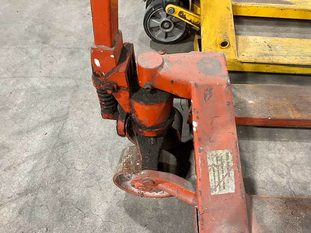 Hand hydraulische palletwagen (3x) - afbeelding 5 van  14