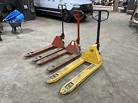 Hand hydraulische palletwagen (3x)