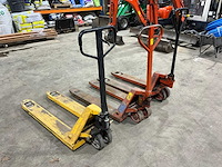 Hand hydraulische palletwagen (3x) - afbeelding 7 van  14