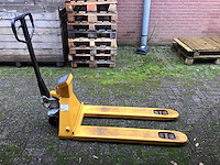 Hand hydraulische palletwagen met weeg unit - afbeelding 3 van  7