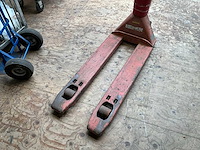 Hand hydraulische palletwagen met weeginstallatie - afbeelding 2 van  5