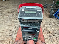 Hand hydraulische palletwagen met weeginstallatie - afbeelding 4 van  5