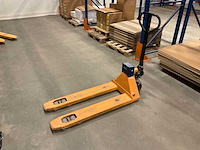 Hand hydraulische palletwagen met weegschaal - afbeelding 1 van  4