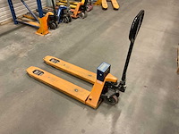Hand hydraulische palletwagen met weegschaal - afbeelding 2 van  4