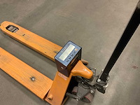 Hand hydraulische palletwagen met weegschaal - afbeelding 3 van  4
