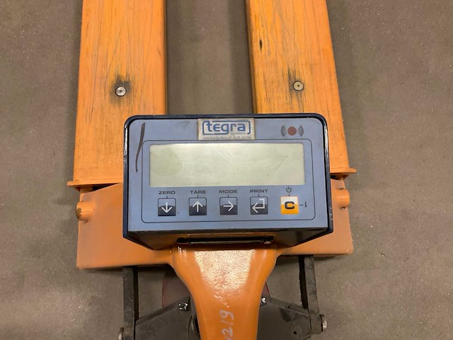 Hand hydraulische palletwagen met weegschaal - afbeelding 4 van  4