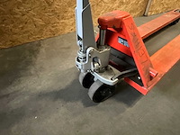 Hand hydraulische palletwagen v.v. lange lepels - afbeelding 3 van  4