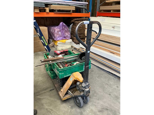 Hand hydraulische palletwagen - afbeelding 2 van  3