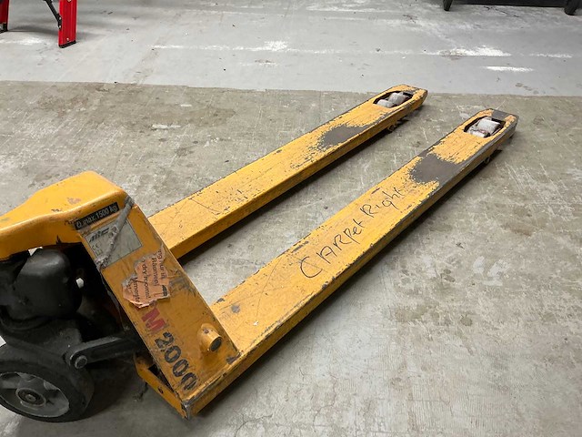 Hand hydraulische palletwagen - afbeelding 2 van  4