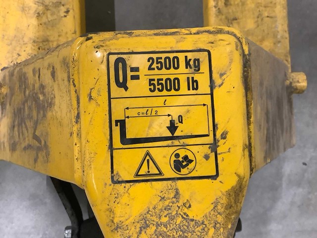 Hand hydraulische palletwagen - afbeelding 3 van  4