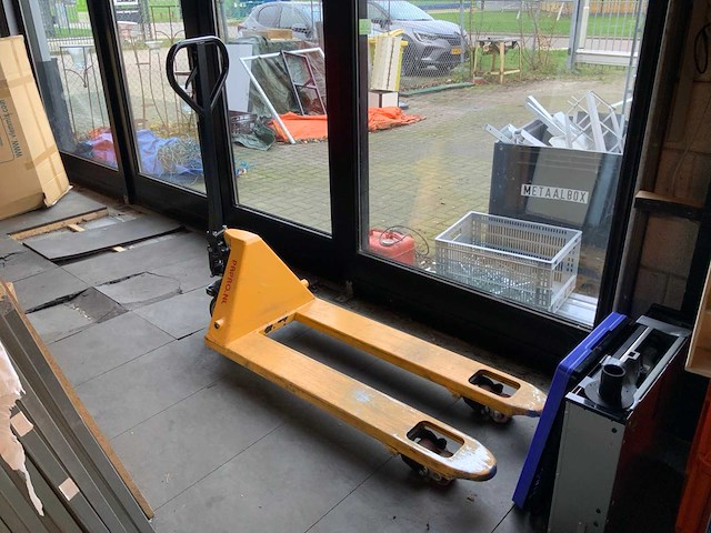 Hand hydraulische palletwagen - afbeelding 2 van  4