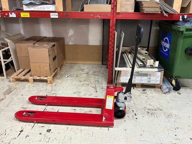 Hand hydraulische palletwagen - afbeelding 1 van  4