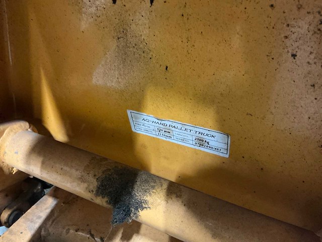 Hand hydraulische palletwagen - afbeelding 5 van  5