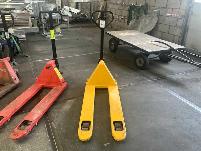 Hand hydraulische palletwagen - afbeelding 2 van  4