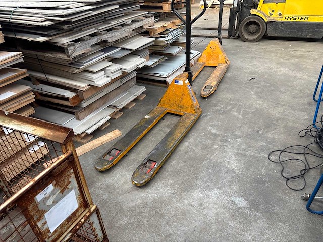 Hand hydraulische palletwagen - afbeelding 1 van  3