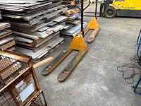 Hand hydraulische palletwagen - afbeelding 1 van  3