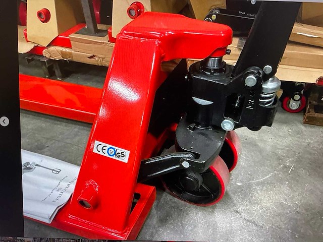 Hand hydraulische palletwagen - afbeelding 2 van  11