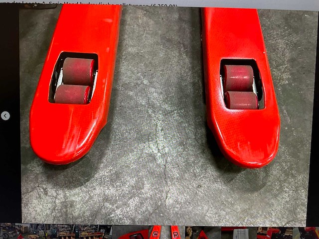 Hand hydraulische palletwagen - afbeelding 9 van  11