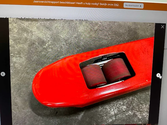 Hand hydraulische palletwagen - afbeelding 8 van  11