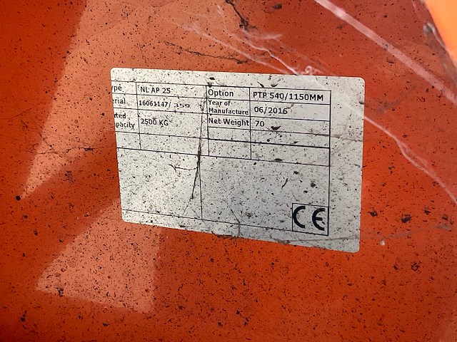 Hand hydraulische palletwagen - afbeelding 6 van  6