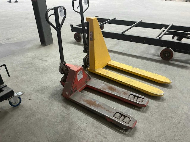 Hand hydraulische palletwagen - afbeelding 1 van  3