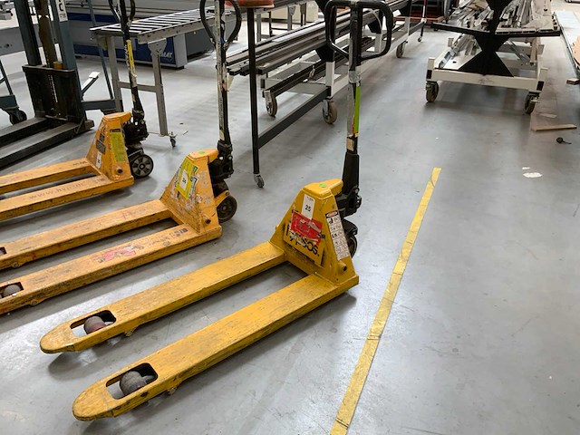 Hand hydraulische palletwagen - afbeelding 1 van  4