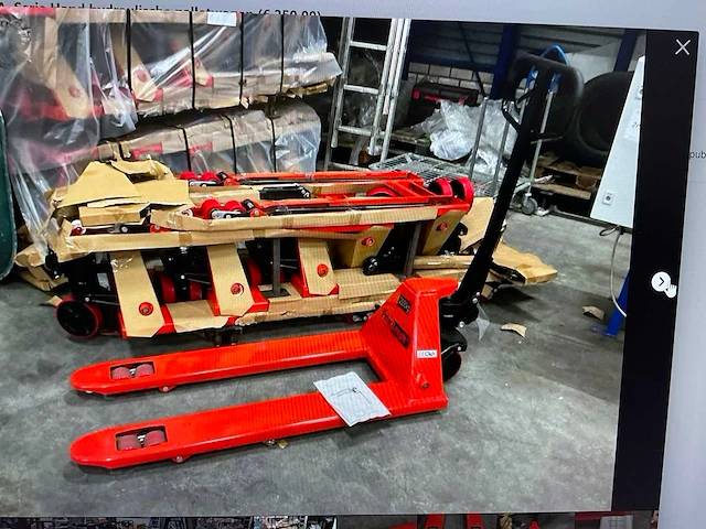 Hand hydraulische palletwagen - afbeelding 7 van  11