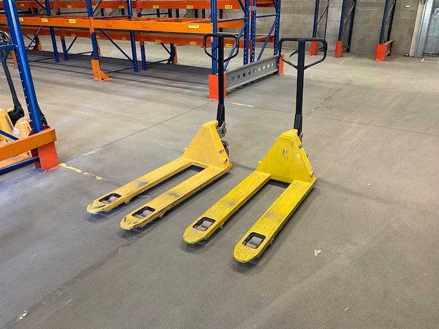 Hand hydraulische palletwagens - afbeelding 1 van  4