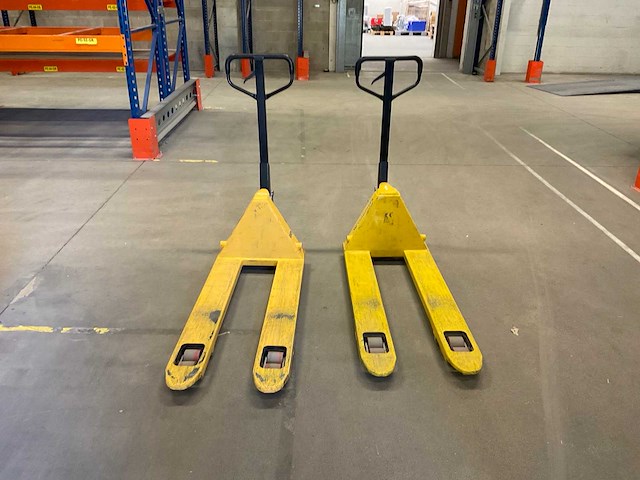 Hand hydraulische palletwagens - afbeelding 2 van  4