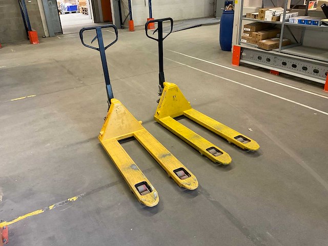 Hand hydraulische palletwagens - afbeelding 3 van  4