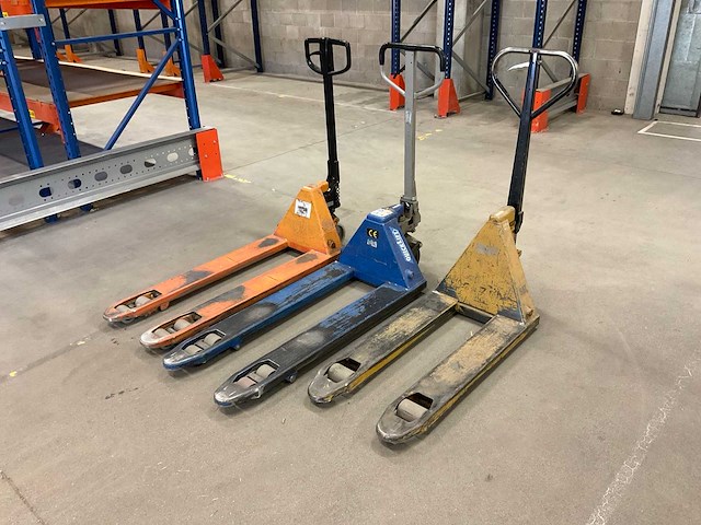 Hand hydraulische palletwagens - afbeelding 1 van  4