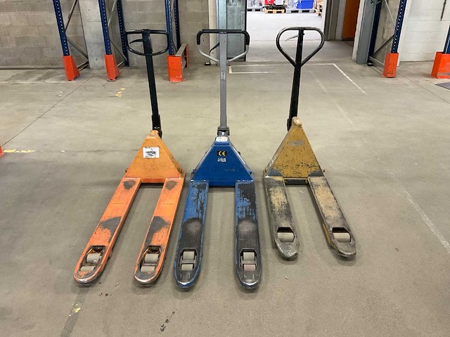 Hand hydraulische palletwagens - afbeelding 2 van  4