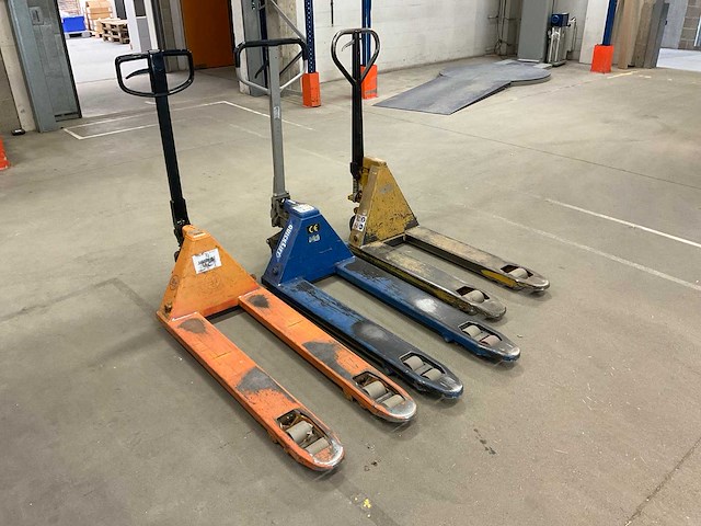 Hand hydraulische palletwagens - afbeelding 3 van  4