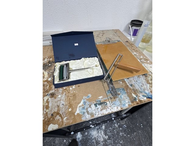 Hand ink proofer en spral-bar applicator - afbeelding 1 van  6