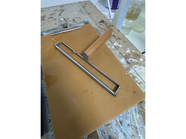 Hand ink proofer en spral-bar applicator - afbeelding 3 van  6