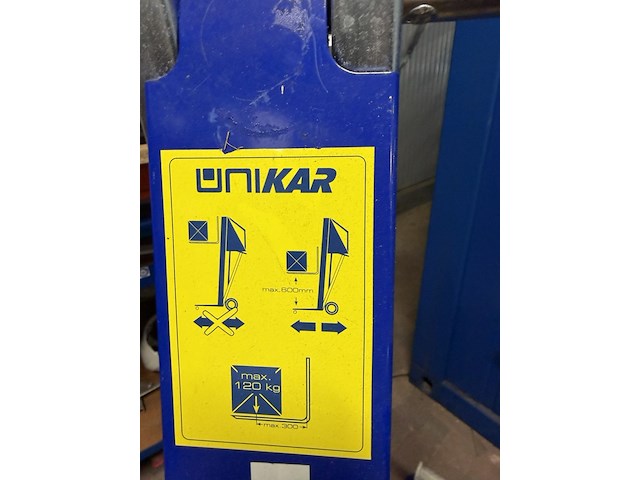 Hand pallet truck, unikar, uniu1100, 2016 - afbeelding 3 van  5