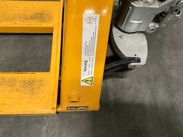 Hand palletwagen met weegschaal - afbeelding 4 van  4